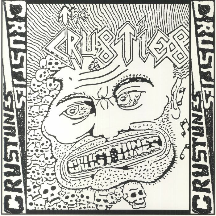 Crustunes - Limited Edition Red Vinyl LP vinyl record cover