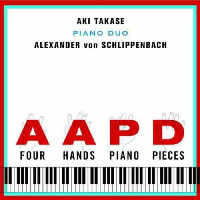 Four Hands Piano Pieces - Vinyl LP vinyl record cover