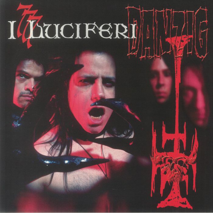 777: I Luciferi - Limited Edition Red Splattered Vinyl LP vinyl record cover