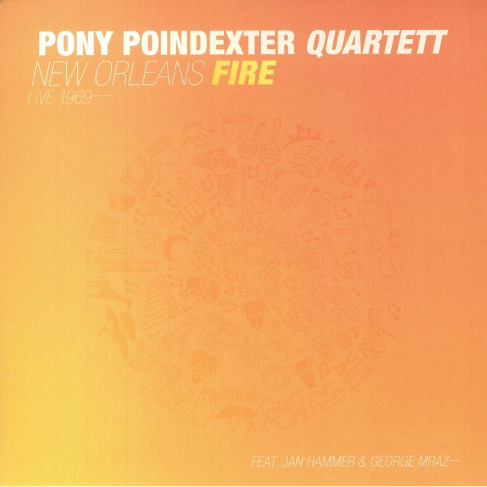 New Orleans Fire Live 1969 - Vinyl LP vinyl record cover