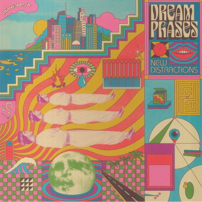New Distractions - Limited Edition Coloured Vinyl LP vinyl record cover