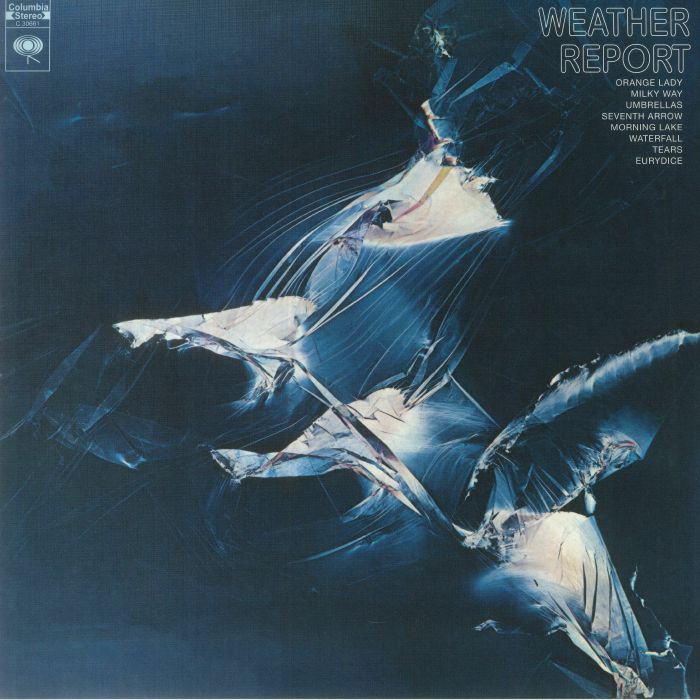 Weather Report - Blue Vinyl LP vinyl record cover