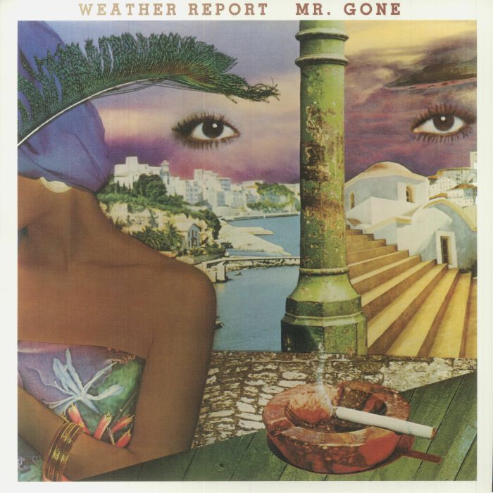 Mr Gone - Gold & Black Marbled Vinyl LP vinyl record cover