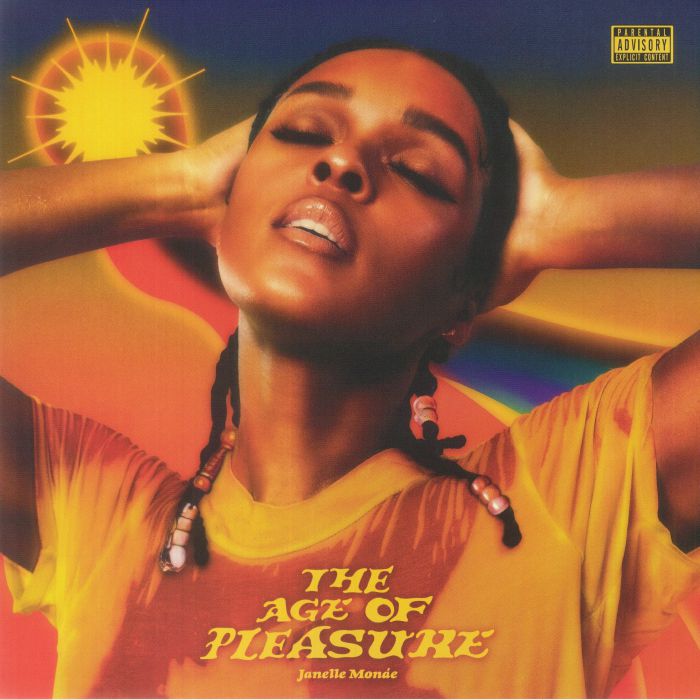 The Age Of Pleasure - Limited Edition Orange Crush Vinyl LP vinyl record cover