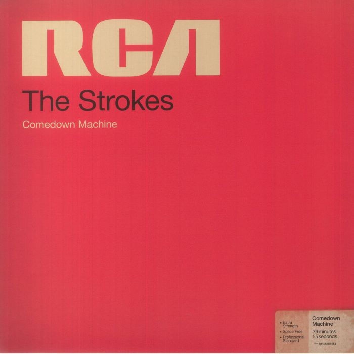 Comedown Machine - Limited Edition Yellow & Red Marbled Vinyl LP vinyl record cover