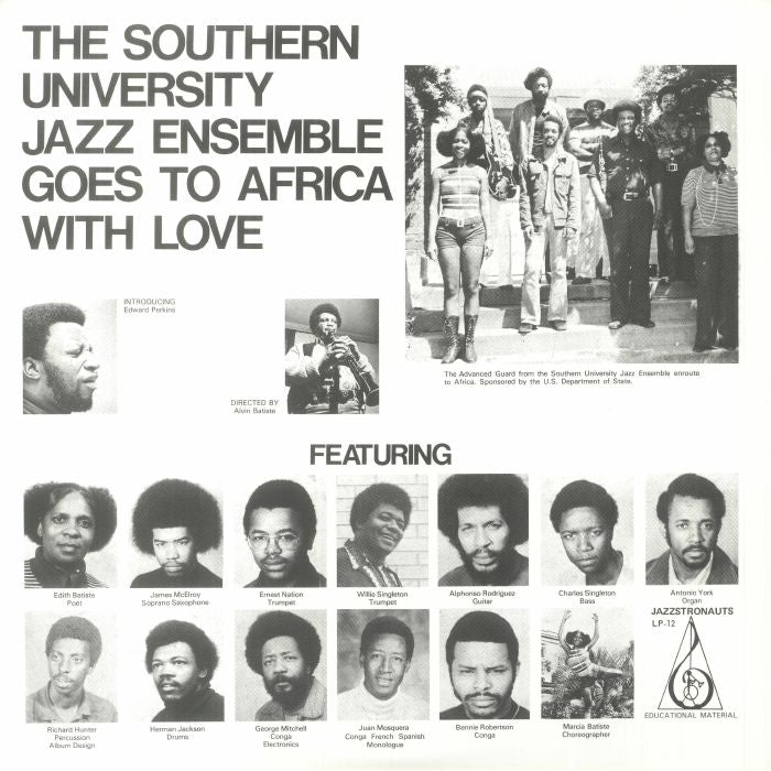 Goes To Africa With Love - 2xLP vinyl record cover