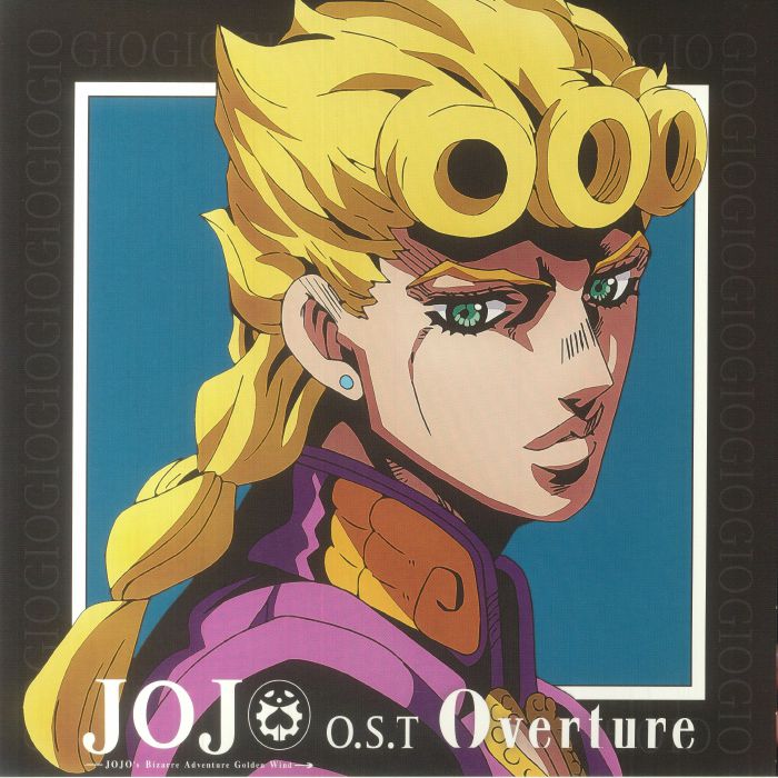 Jojo's Bizarre Adventure: Golden Wind Vol 1: Overture - Limited Edition Yellow & Orange Vinyl 2xLP vinyl record cover