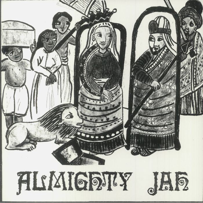 Almighty Jah - Reissue Vinyl LP vinyl record cover