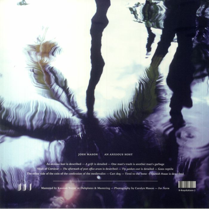 An Anxious Host - Vinyl LP vinyl record cover