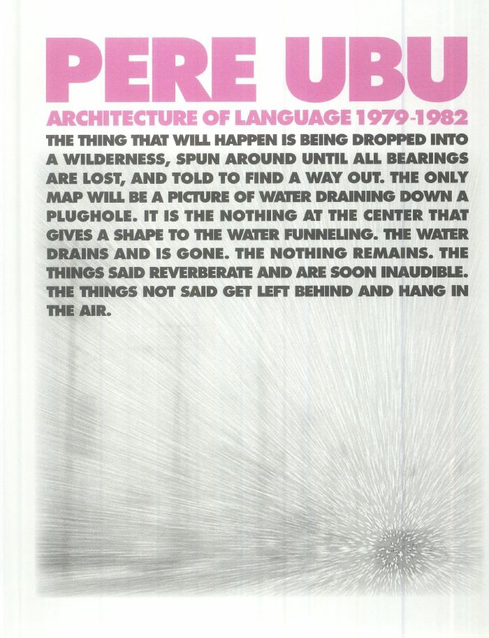 Architecture Of Language: 1979-1982 - 4CD CD cover