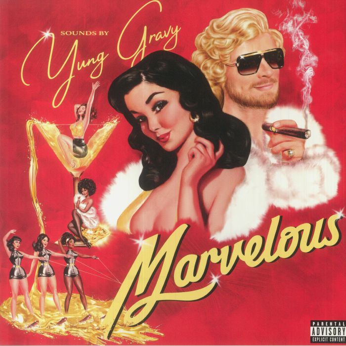 Marvelous - Limited Edition Bone Vinyl LP vinyl record cover