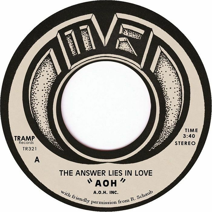 The Answer Lies In Love - Vinyl Single vinyl record cover