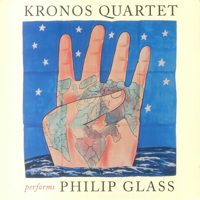Kronos Quartet Performs Philip Glass - 2xLP vinyl record cover