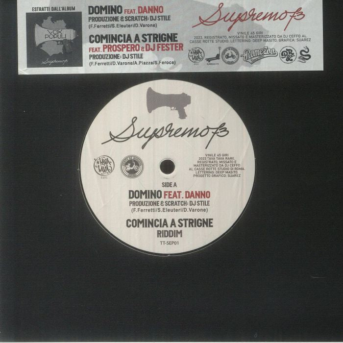 Domino - Vinyl Single vinyl record cover