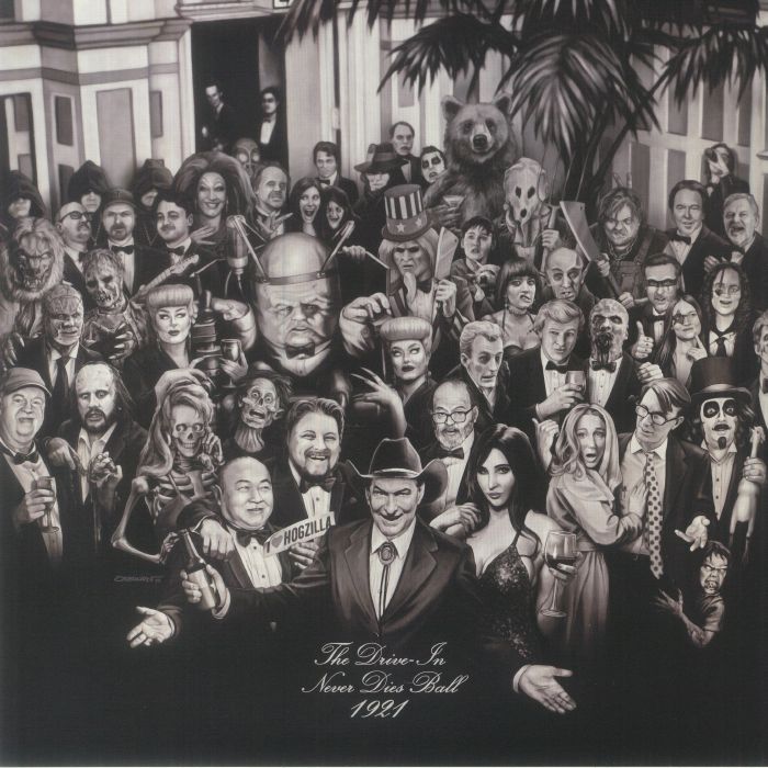 The Drive In Will Never Die Vol 2 - Limited Grey Marbled Vinyl LP vinyl record cover