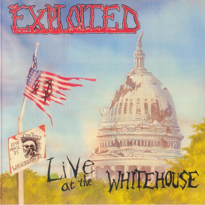 Live At The Whitehouse - Limited Edition Blue & Red Splatter Vinyl LP vinyl record cover