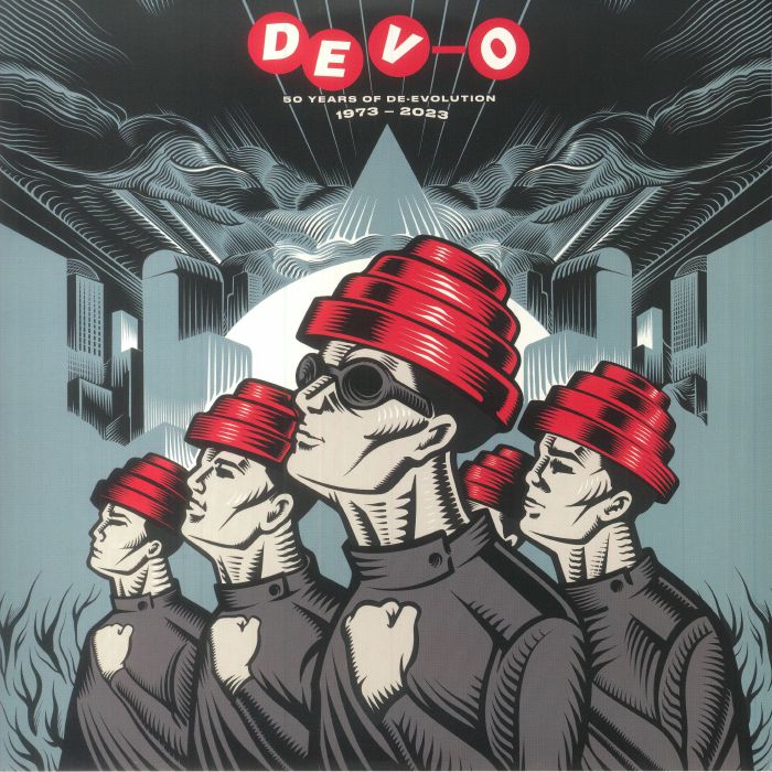 50 Years Of De-Evolution (1973-2023) - Red & Blue Vinyl 2xLP vinyl record cover