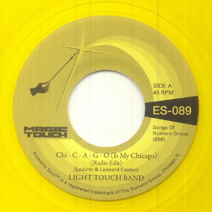 Chicago (Is My Chicago) - Limited Edition Translucent Yellow Vinyl Single vinyl record cover