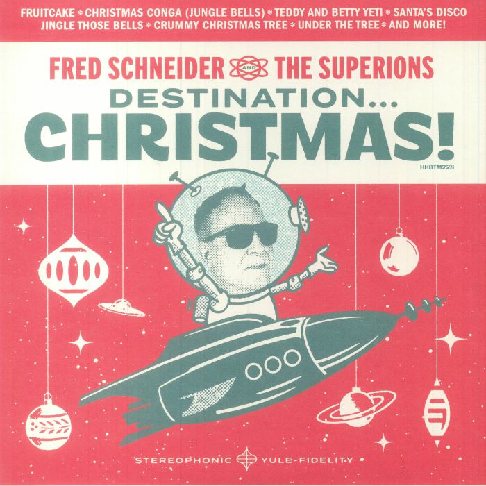Destination... Christmas! - Limited Edition Red Vinyl LP vinyl record cover