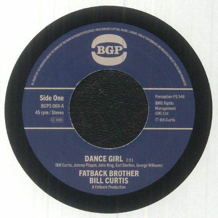 Dance Girl - Vinyl Single vinyl record cover