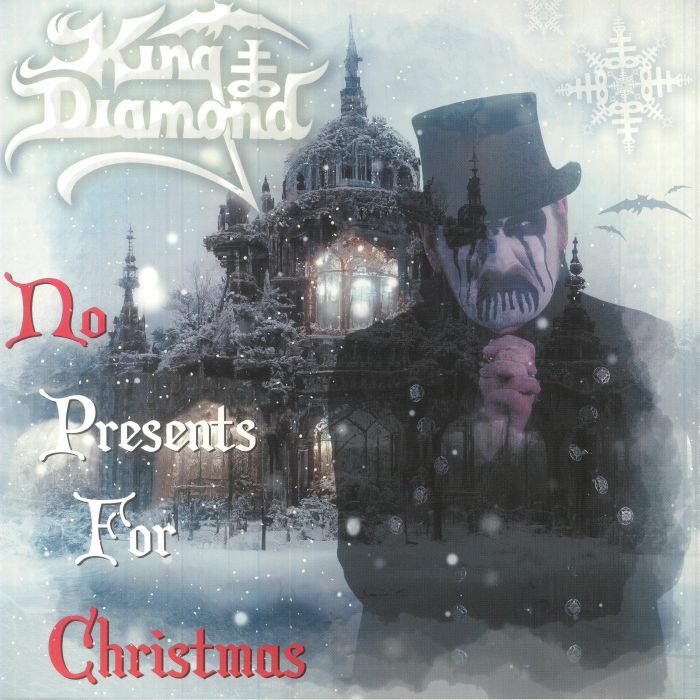 No Presents For Christmas - Black And White Melt Vinyl Single vinyl record cover