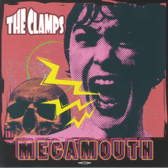 Megamouth - Limited Edition Black & White & Pink Merge Vinyl LP vinyl record cover