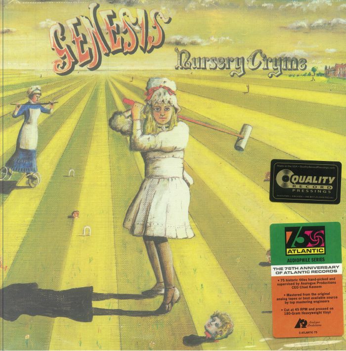 Nursery Cryme - Atlantic 75th Anniversary 2xLP vinyl record cover
