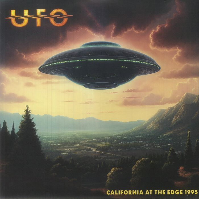 California At The Edge 1995 - Limited Edition Orange Vinyl 2xLP vinyl record cover