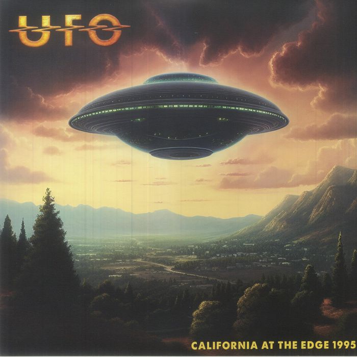 California At The Edge 1995 - Limited Edition Red Vinyl 2xLP vinyl record cover