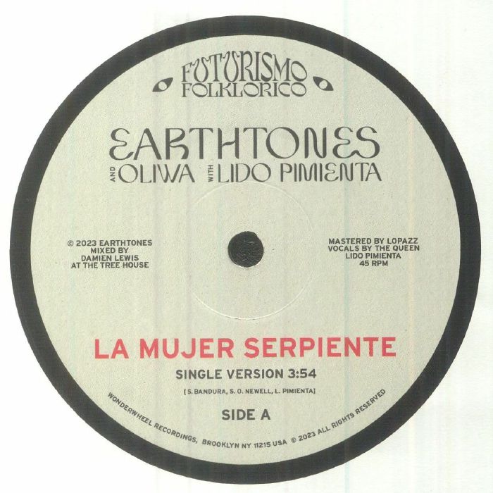 La Mujer Serpiente - Limited Edition Vinyl Single vinyl record cover