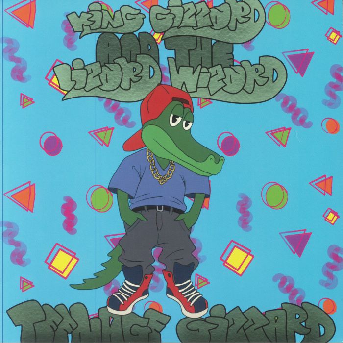 Teenage Gizzard - Translucent Lime Splatter Vinyl LP vinyl record cover