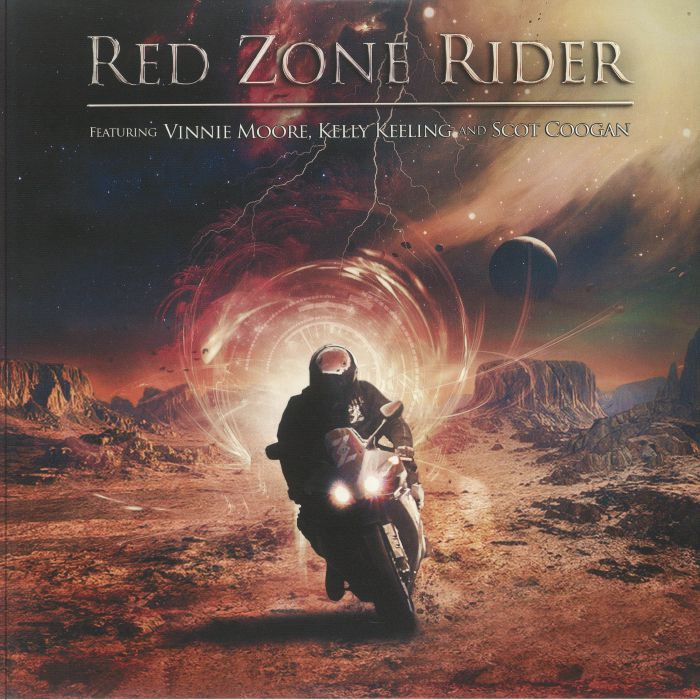 Red Zone Rider - Limited Gold & Red Splattered Vinyl 2xLP vinyl record cover