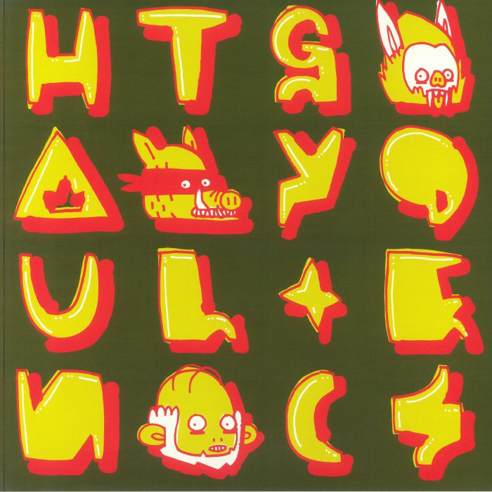 Hauntology Codes - Lemon Vinyl LP vinyl record cover