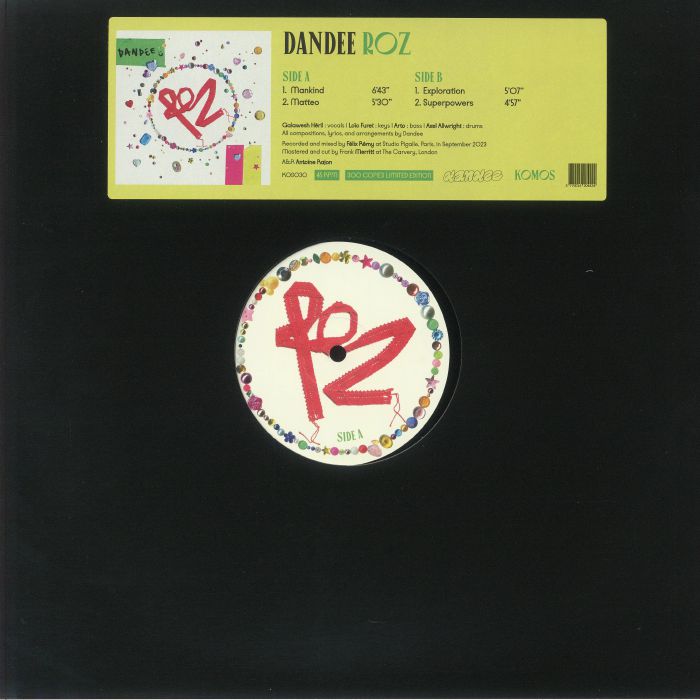 Roz - Vinyl EP vinyl record cover