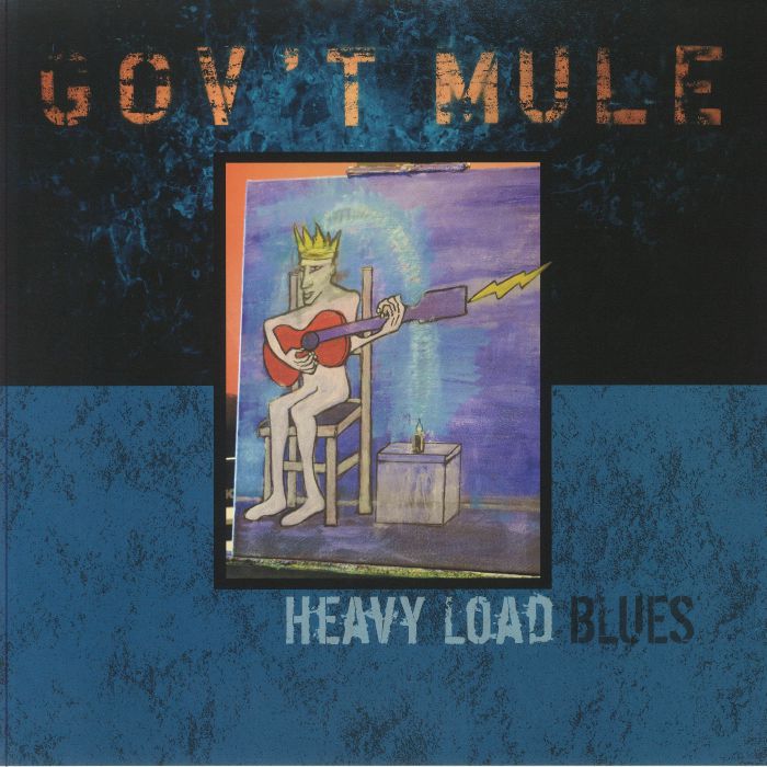 Heavy Load Blues - Blue Smoke Vinyl 2xLP vinyl record cover