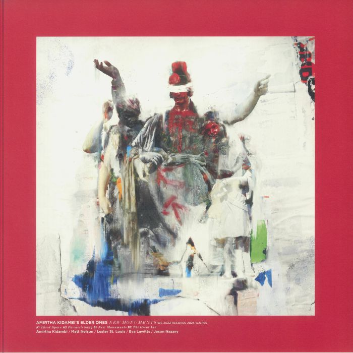 New Monuments - Translucent Red Vinyl LP vinyl record cover