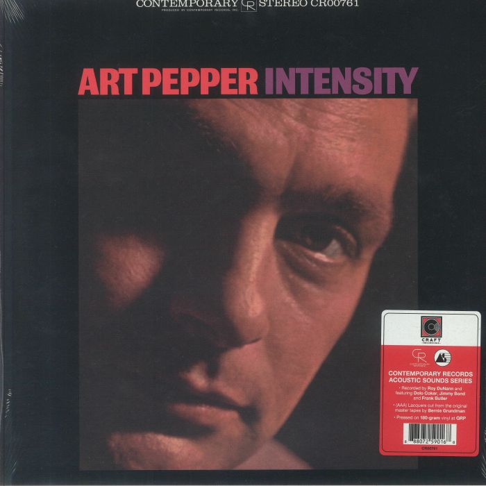 Intensity - Vinyl LP vinyl record cover