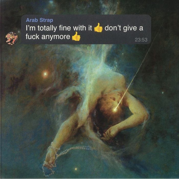 I'm Totally Fine With It Don't Give A Fuck Anymore - Yellow Vinyl LP vinyl record cover