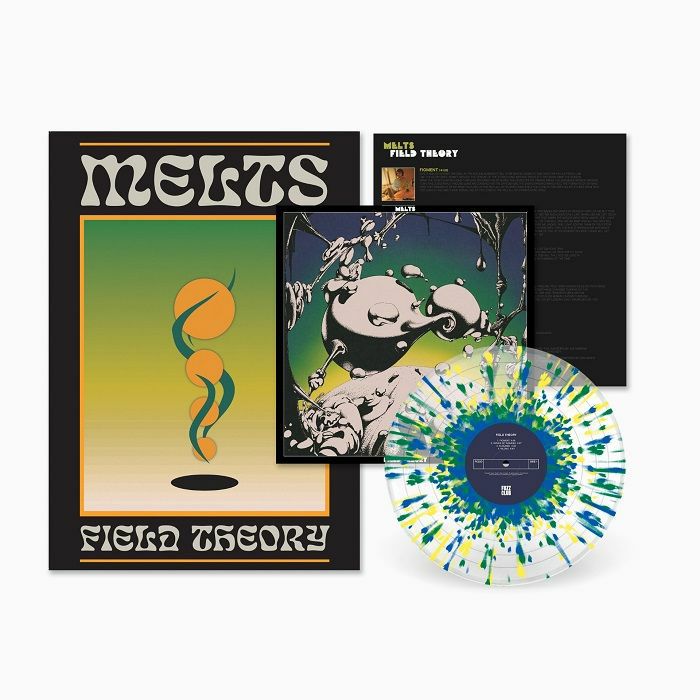 Field Theory - Limited Edition Splatter Vinyl LP vinyl record cover