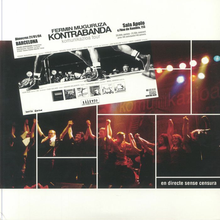 Fermin Muguruza Kontrabanda - 2xLP vinyl record cover