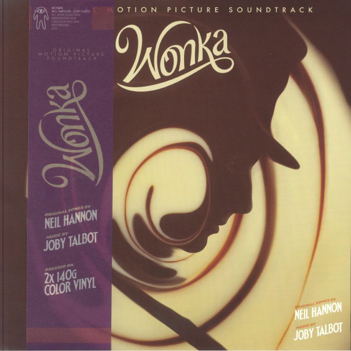 Wonka (Soundtrack) - Brown & Cream Vinyl 2xLP vinyl record cover