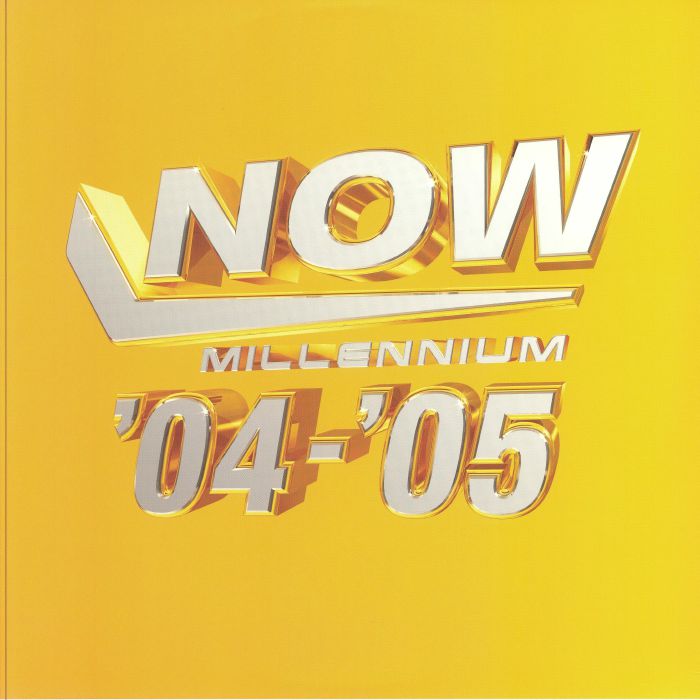 NOW: Millennium 2004-2005 - Yellow & White Vinyl 2xLP vinyl record cover
