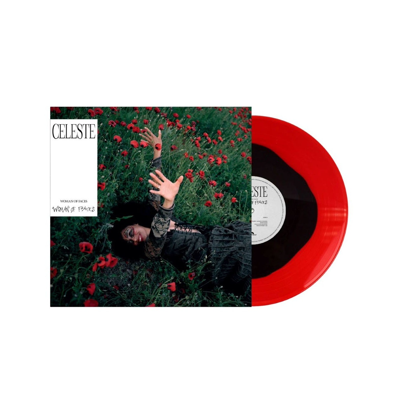 Woman Of Faces - Limited Edition Red & Black Vinyl LP