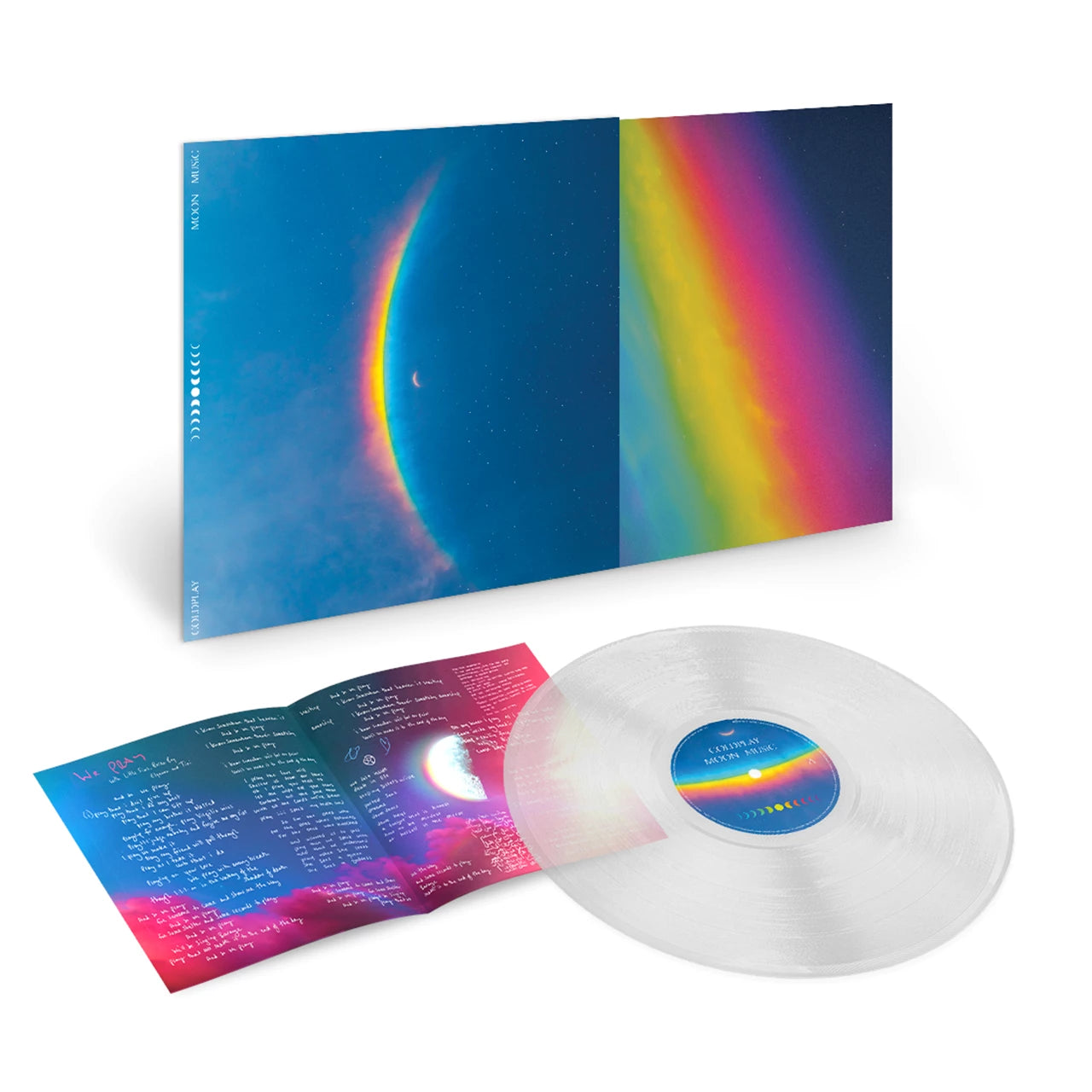 Moon Music - Clear Disc 1x Vinyl LP