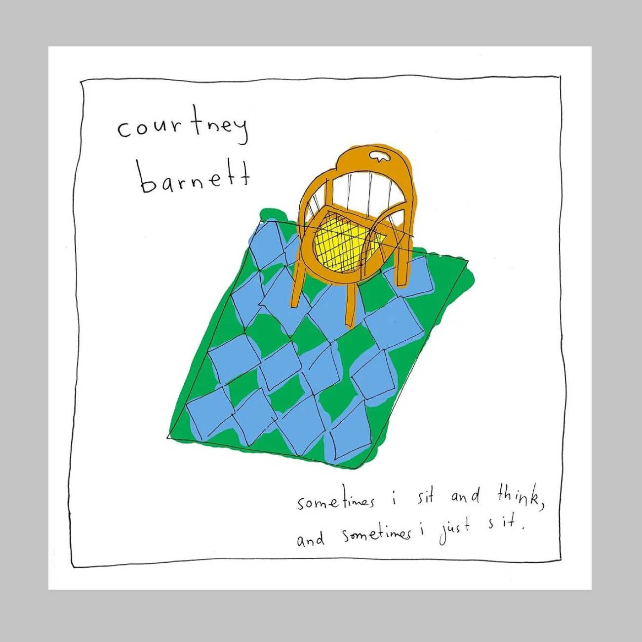 Sometimes I Sit & Think & Sometimes I Just Sit - Limited Edition Red & Yellow Splattered Vinyl LP