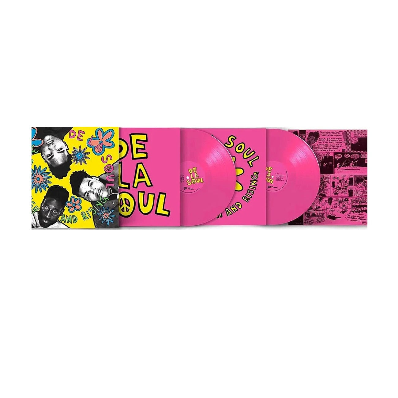 3 Feet High & Rising (Reissue) - Magenta Vinyl 2xLP