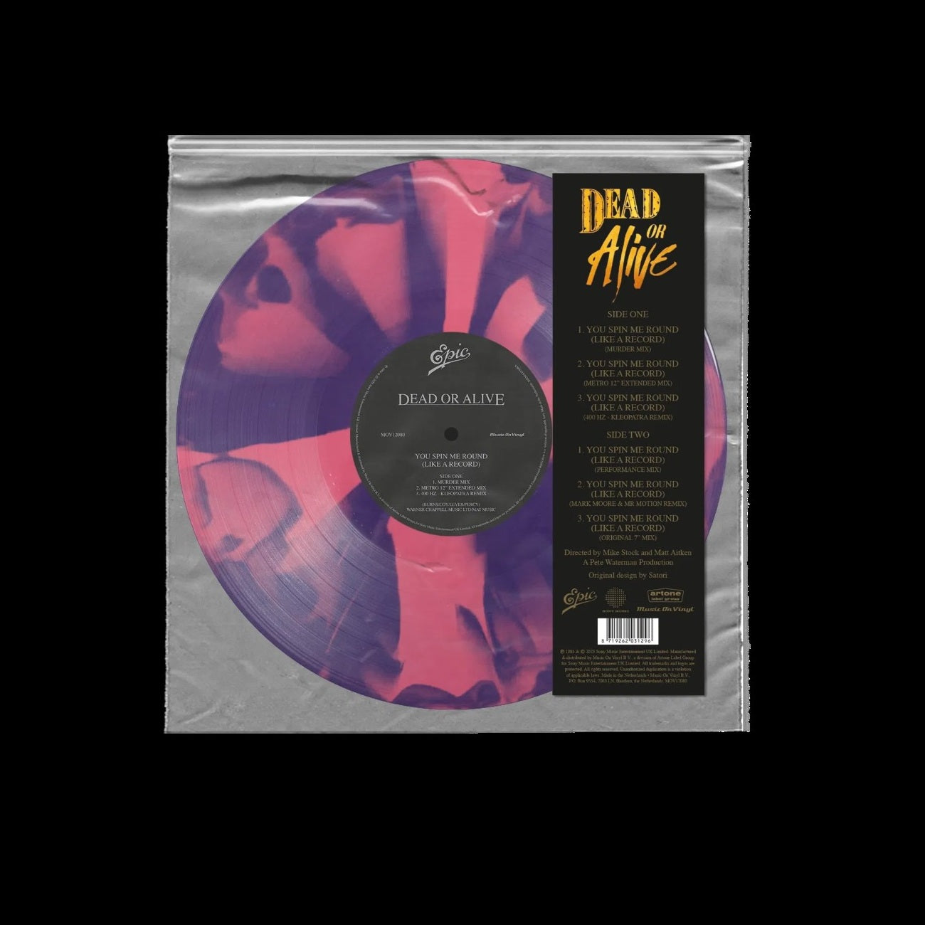 You Spin Me Round (Like A Record) - Purple & Pink Vinyl Single
