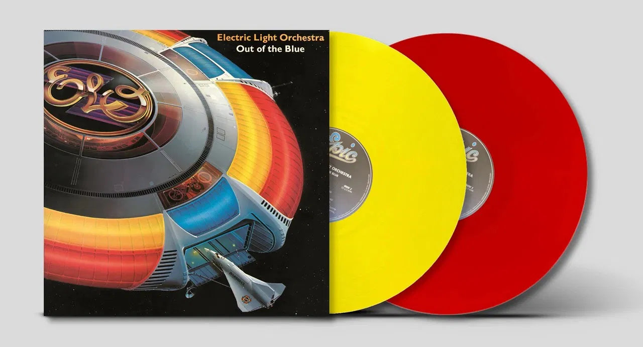 Out Of The Blue - Limited Edition 1x Red & 1x Yellow Vinyl LP