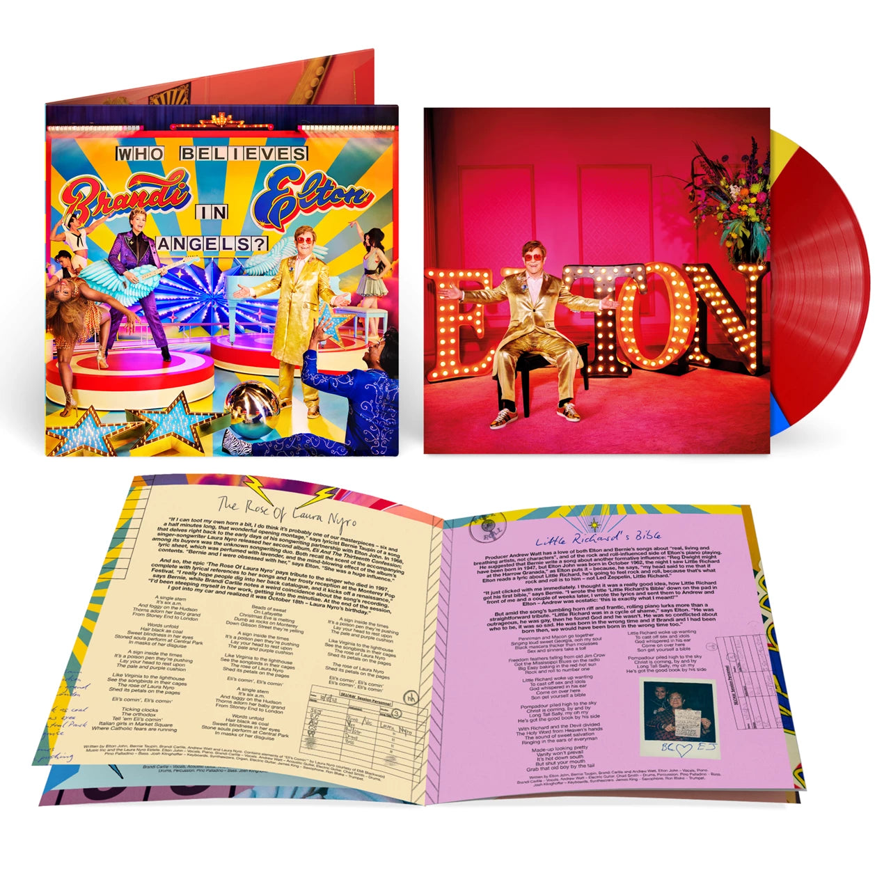 Who Believes In Angels - Limited Edition 1x Tri-Colour Vinyl LP