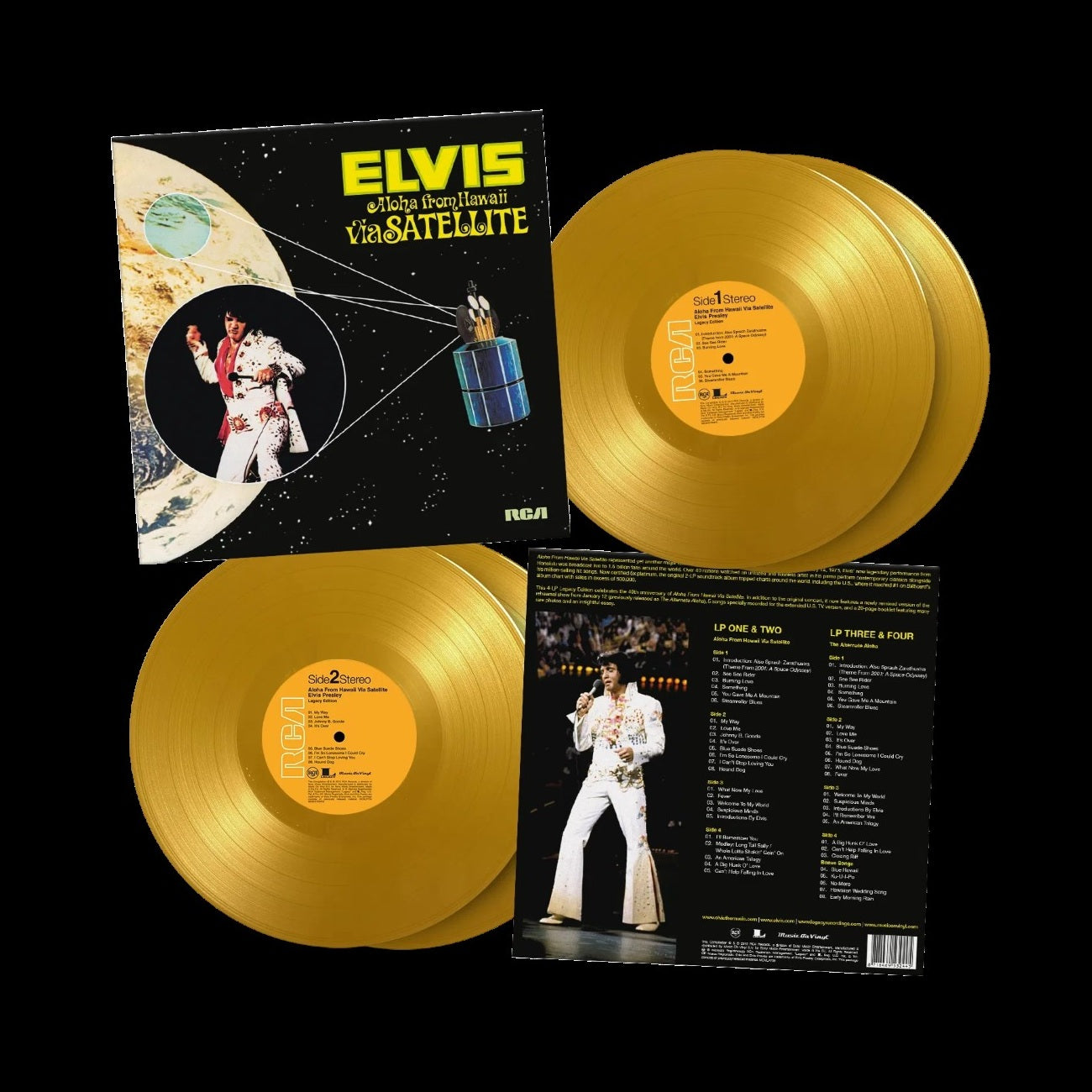 Aloha From Hawaii Via Satellite - Limited Edition Yellow Vinyl 4xLP